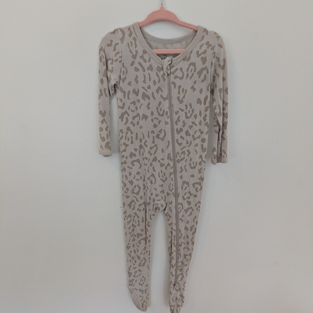 Leopard Print Kids One Piece